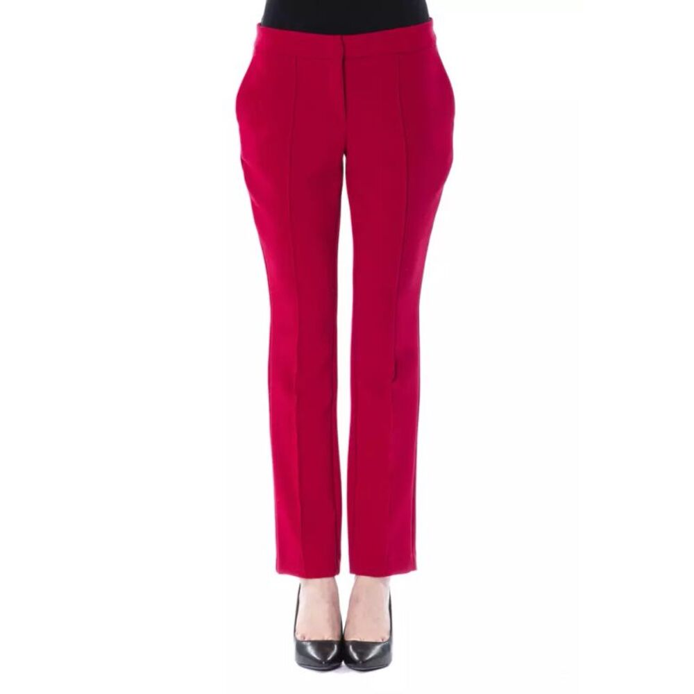 BYBLOS Fuchsia Polyester Women Women's Pant